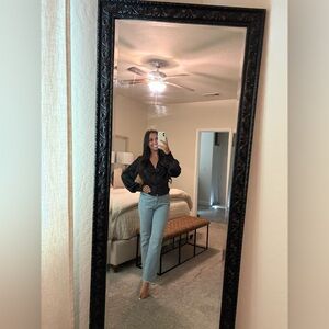 Heartloom Black Long Sleeve Top